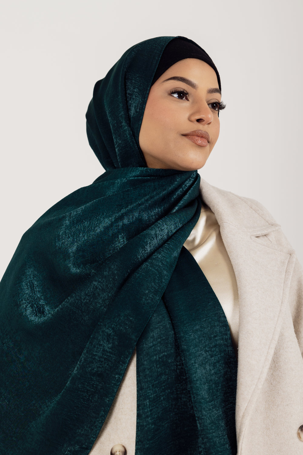 Velour Éclat Velour Modest Hijab Scarf for Women Teal Éclat - Teal