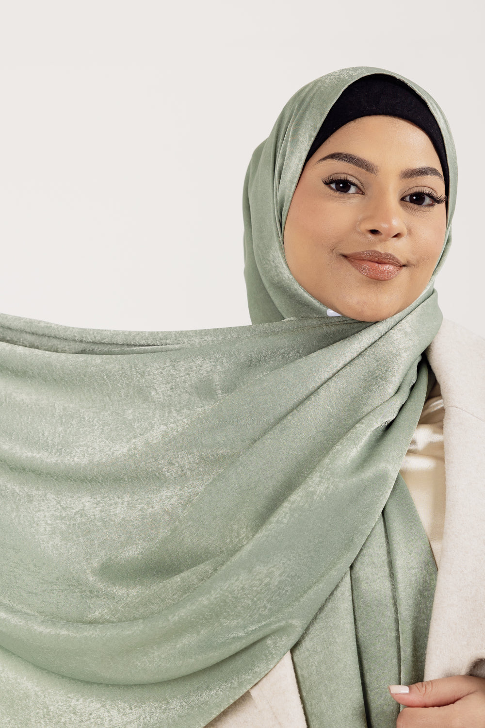 Velour Éclat Velour Modest Hijab Scarf for Women Sage Lueur - Sage